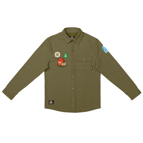 The Dudes Unisex πουκάμισο Campfire Overshirt